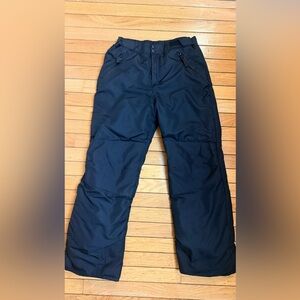 All in Motion boys insulated snow pants in black, size Large.